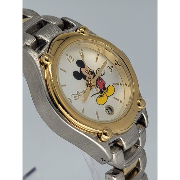 Vintage Disney Mickey Mouse Miniature Alarm Clock Style And MICKEY Watch MU0318 main image 7